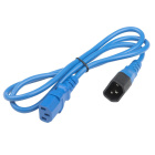Hyperline PWC-IEC13-IEC14-1.0-BL Сетевой кабель 2