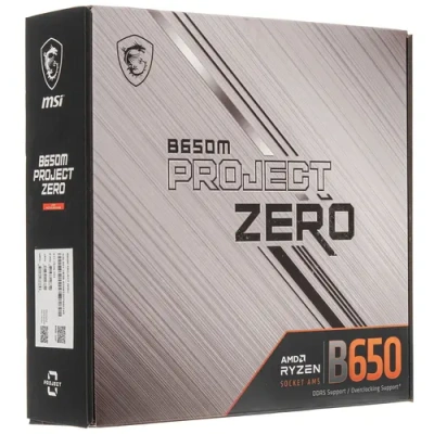MSI B650M PROJECT ZERO Материнская плата 4