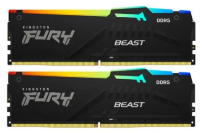 Kingston FURY Beast Black RGB KF560C30BBEAK2-32 Модуль памяти
