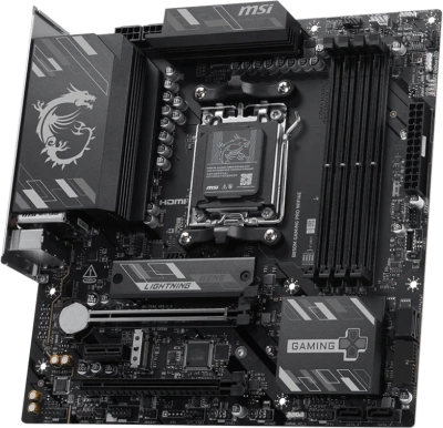 MSI B850M GAMING PRO WIFI6E Материнская плата 1