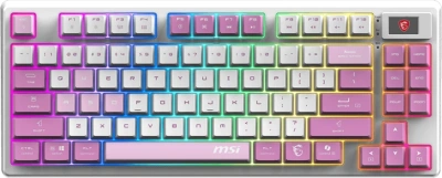 MSI FORGE GK600 TKL W VIOLET RU Клавиатура