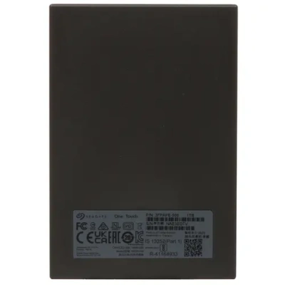 Seagate STKY1000401 1TB One Touch Grey Жесткий диск внешний 1