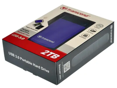 Transcend StoreJet 25H3 Внешний HDD TS2TSJ25H3P 867352 3