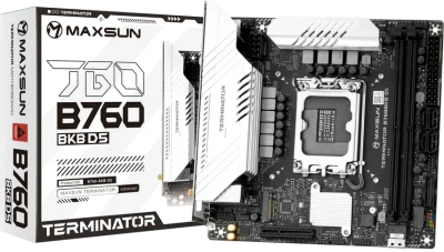 MAXSUN MS-TERMINATOR B760BKB D5 WIFI Материнская плата 5