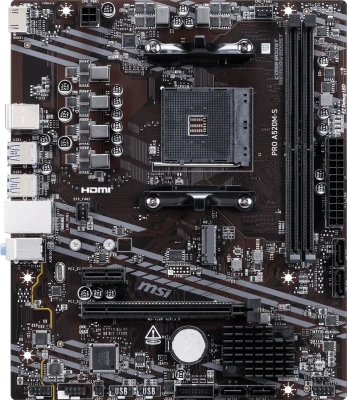 MSI PRO A520M-S Материнская плата