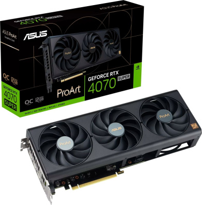 ASUS PROART-RTX4070S-O12G Видеокарта 90YV0KC4-M0NA00 4