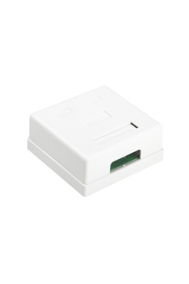 Hyperline SB1-2-8P8C-C6-WH Розетка компьютерная 1