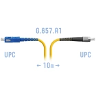 SNR SNR-PC-FC/UPC-SC/UPC-A-10m Патчкорд оптический
