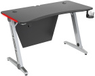 Cactus CS-GTZ-SL-CARBON-RED Стол игровой