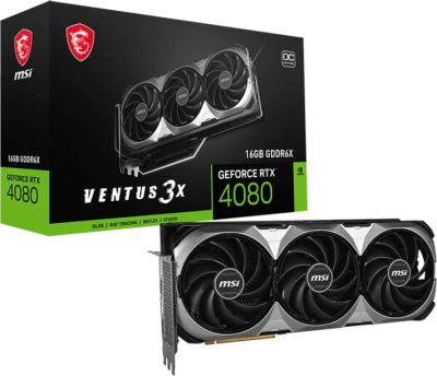 MSI RTX4080 VENTUS 3X E OC Видеокарта