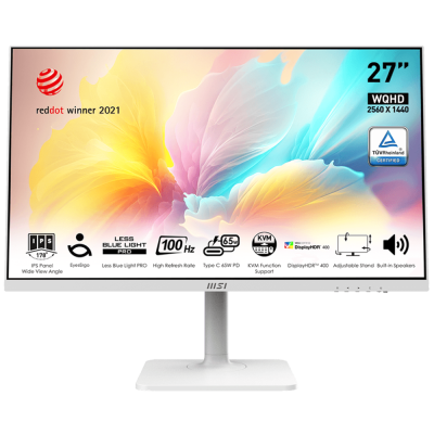 MSI Modern MD272QXPW White 9S6-3PB19H-299 Монитор