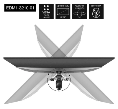 Exegate EX297359RUS Настольное крепление 3