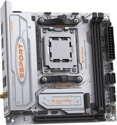 MAXSUN MS-ESPORT B850ITX WIFI ICE Материнская плата 2