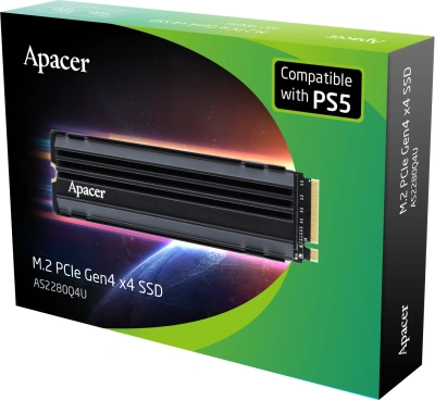 Apacer AP4TBAS2280Q4U5-1 Твердотельный накопитель SSD 3