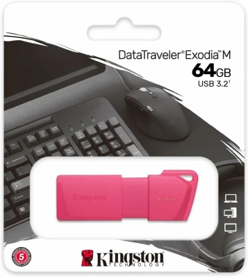 Kingston KC-U2L64-7LN Память USB Flash 1
