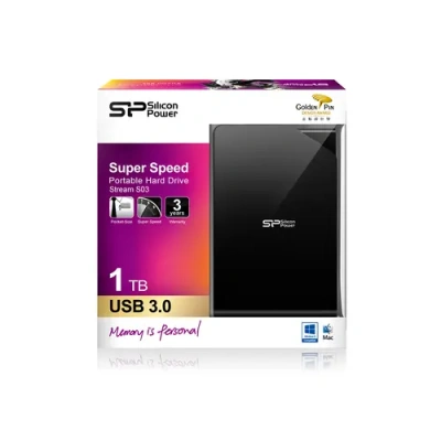 Silicon Power SP010TBPHDS03S3K Внешний HDD 3