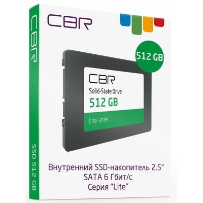 CBR SSD-512GB-2.5-LT22 Внутренний SSD-накопитель 2