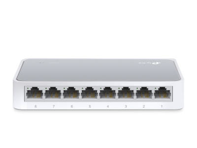 TP-Link TL-SF1008D 8-портовый настольный коммутатор 10/100 Мбит/с 4