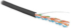 Hyperline UUTP4-C5E-S24-OUT-LSZH-BK-500 Кабель витая пара