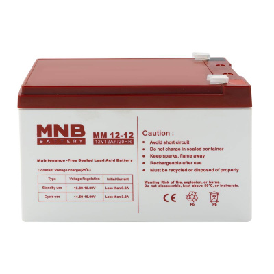 MNB BATTERY MM 12-12 Аккумуляторная батарея