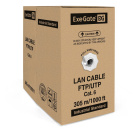 Exegate FUTP4-C6-CU-S23-IN-PVC-GY-305 EX281810RUS Кабель