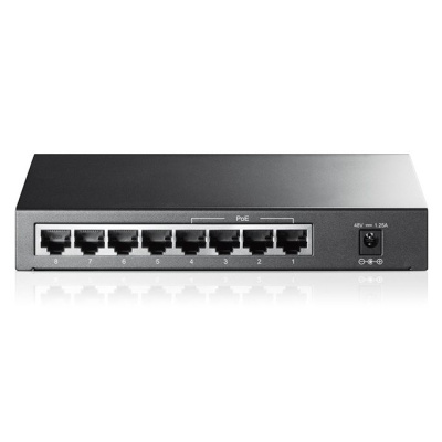 TP-Link TL-SF1008P 8-портовый настольный 10/100 Мбит/с коммутатор с 4 портами PoE+ 3