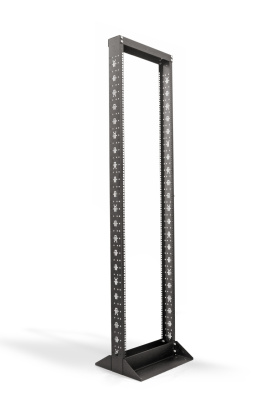 Hyperline ORL1-42-RAL9005 Открытая стойка