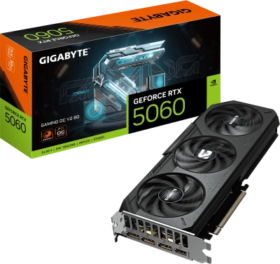 Gigabyte RTX5060 GAMING OC 8GB GV-N5060GAMING OCV2-8GD Видеокарта 5