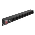 Exegate PDU-19H807 Al-8S-EU2-SW-SPD1 EX280846RUS Блок розеток