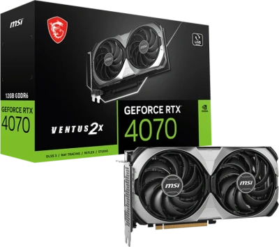 MSI RTX 4070 VENTUS 2X E1 12G Видеокарта