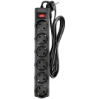 CBR CSF 2606-3.0 Black Сетевой фильтр