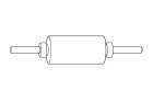 Ricoh D6843151 Ролик подталкивающий