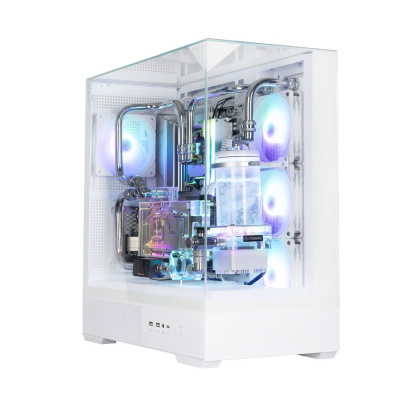 Zalman P40 PRISM PLUS WHITE Корпус для ПК 4