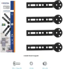 Kromax ADAPTER-400 BLACK 90374 Комплект адаптеров 3