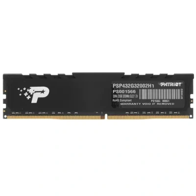 Patriot Signature Line Premium 32 ГБ Оперативная память PSP432G32002H1 1