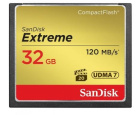 SanDisk Extreme CompactFlash 32GB Карта памяти SDCFXSB-032G-G46