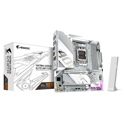Gigabyte X870M AORUS ELITE WIFI7 ICE Материнская плата