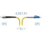 SNR SNR-PC-LC/UPC-FC/UPC-A-5m Патчкорд оптический