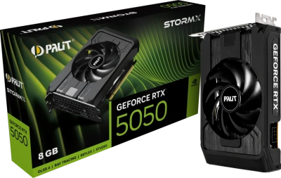 Palit RTX5050 8GB STORMX NE65050019P1-GB2070F Видеокарта 7