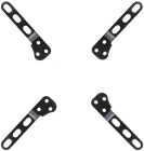 Kromax ADAPTER-200 BLACK 90373 Комплект адаптеров