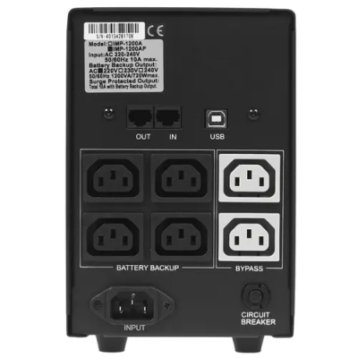 Powercom IMP-1200AP Источник бесперебойного питания 671478 3