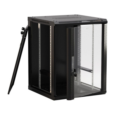 HyperlineTWB-FC-1866-GP-RAL9004 Телекоммуникационный шкаф 2