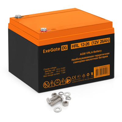 Exegate HRL 12-26 EX285663RUS Аккумуляторная батарея 4