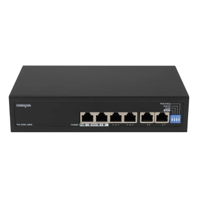 Powertone PUS-2T04L-60RM Неуправляемый PoE коммутатор