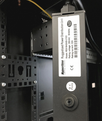 Hyperline PMR-1U-TM-RAL9005 Кронштейн 6
