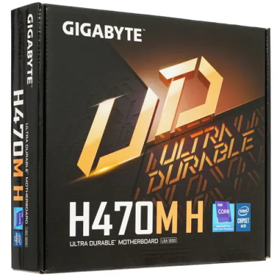 GIGABYTE H470M H Материнская плата  4