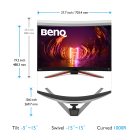 BenQ Mobiuz EX3210R Монитор  9H.LKALB.QBE 9