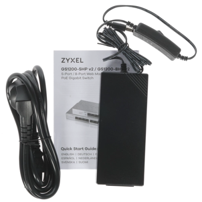 Zyxel GS1200-8HP V2 Коммутатор GS1200-8HPV20101F 4
