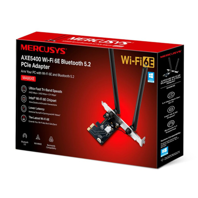Mercusys MA86XE Трёхдиапазонный адаптер PCI 1