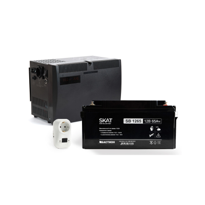 Бастион TEPLOCOM-500+65 Optimum + TBS 12398 Комплект ИБП